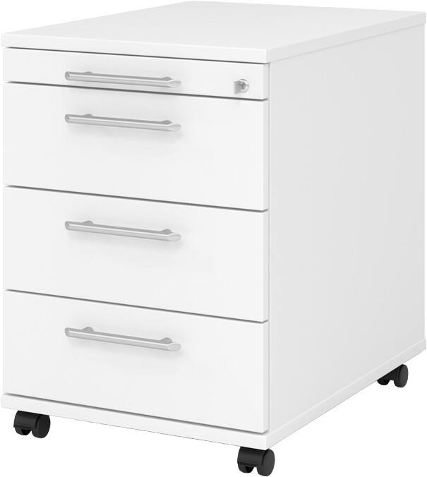 Hammerbacher Ladenblok Stollenwand Wit 428 x 580 x 590 mm