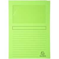Exacompta Forever Sorteermap A4 Lichtgroen Manila 100% gerecycled 130 g/m² 100 Stuks