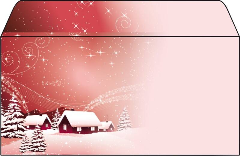 Sigel Silent Night Enveloppen 11 x 22 cm Kleurenassortiment 50 Stuks