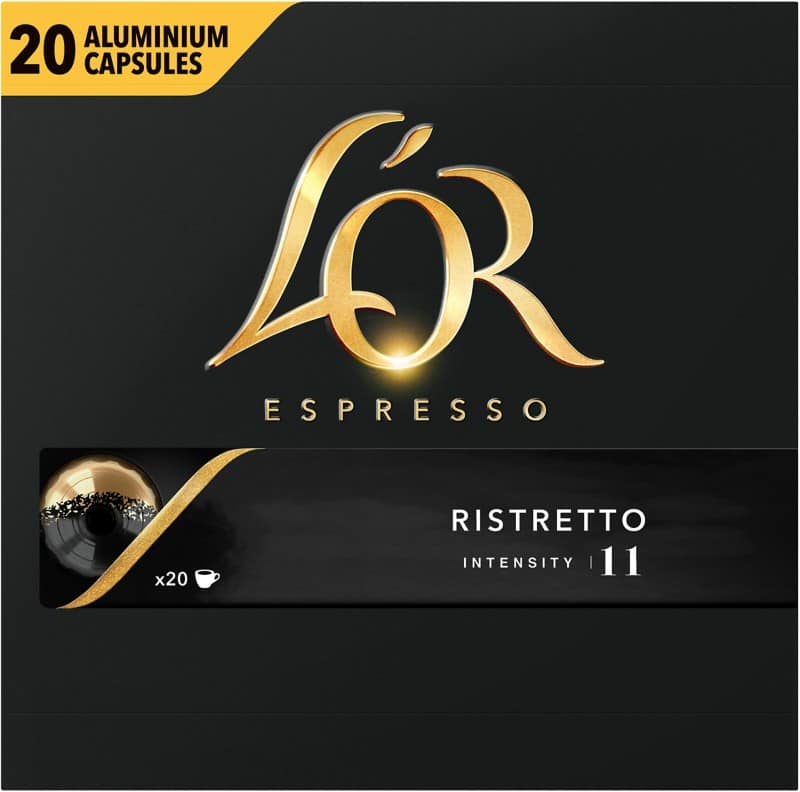 L'OR Espresso Ristretto Koffiecups Nespresso Capsules 20 Stuks
