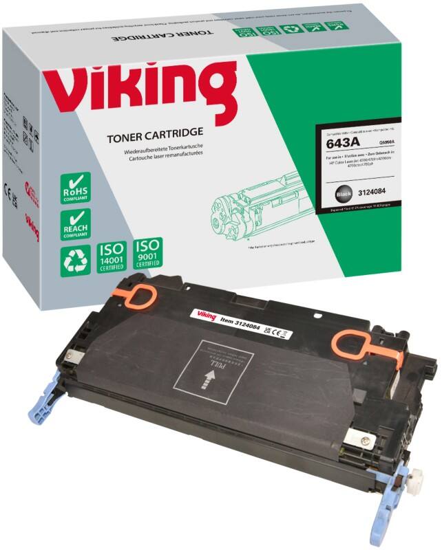 Viking 643A compatibele HP tonercartridge Q5950A zwart