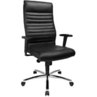 TOPSTAR Directiestoel Synchroonmechanisme Vaste armleuning Zwart 130 kg Profi Chief 100