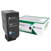 Lexmark Origineel Tonercartridge 73B20C0 Cyaan