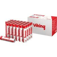 Viking Batterij Longlife AAA 1200 mAh Alkaline 1.5 V 28 Stuks