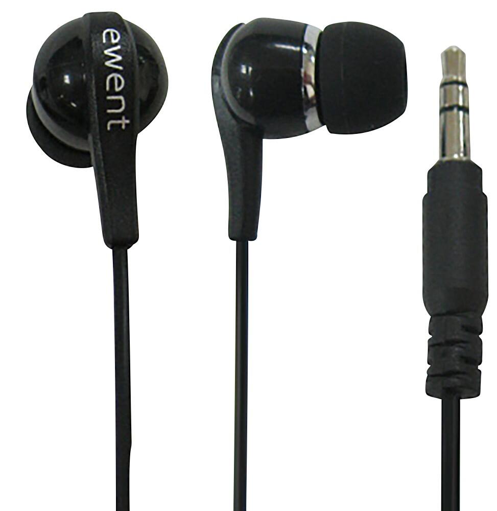 ewent Bedrade Oordopjes EW3584 3.5 Aansluiting Zwart