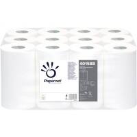 Papernet Papieren handdoeken Centerfeed 1-laags Rol Wit 12 Rollen à 117 m