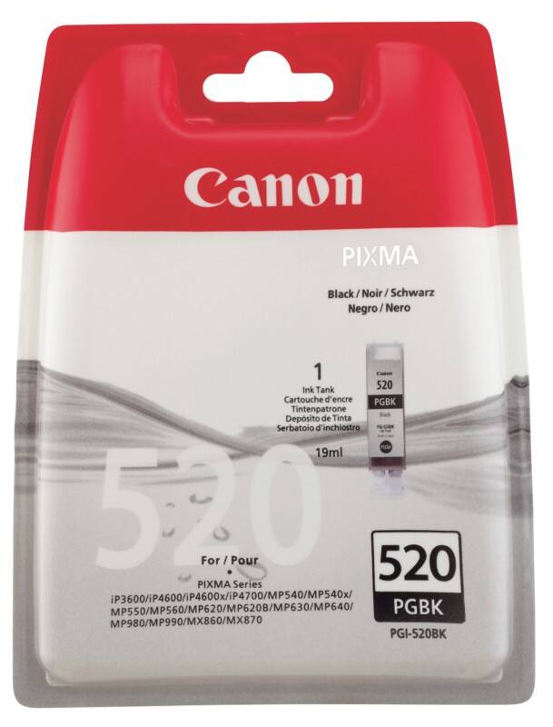 Canon PGI-520BK Origineel Inktcartridge Zwart