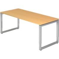 Hammerbacher Bureau Beuken 4 voeten 1.800 (B) x 800 (D) mm Gemelamineerde spaanplaat