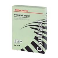 Office Depot A4 Gekleurd papier Pastel groen 160 g/m² Glad 250 Vellen