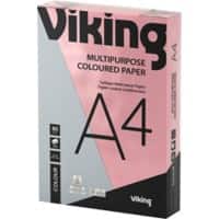 Viking A4 Gekleurd papier Roze 80 g/m²  500 Vellen