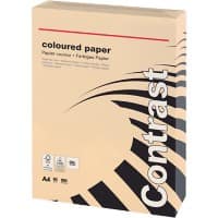 Office Depot gekleurd print-/ kopieerpapier A4 80 gram Pastel zalm-roze 500 vellen