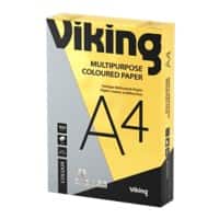 Viking A4 Gekleurd papier Geel 160 g/m²  250 Vellen