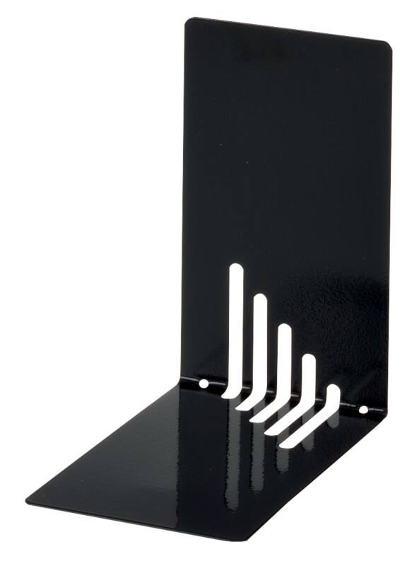 Maul Boekensteun Metaal Zwart 8,5 x 14 x 14 cm 2 Stuks