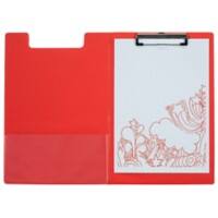 Office Depot Klembordmap Rood A4 23,5 x 34 cm PVC (Polyvinylchloride)