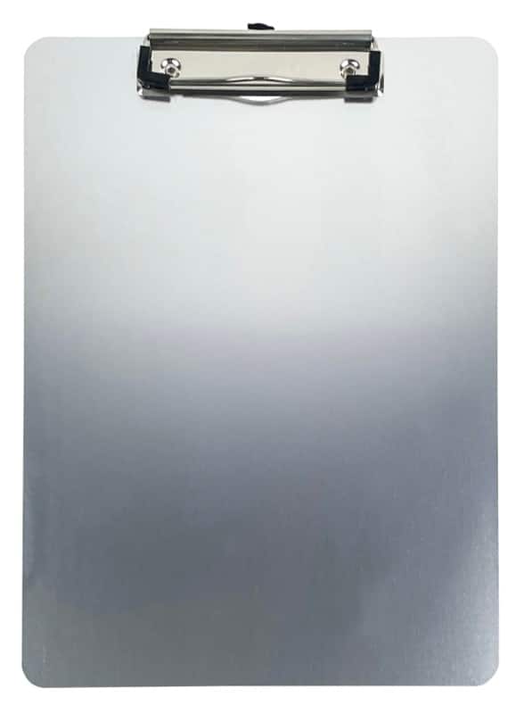 Viking klembord A4 aluminium zilver staand