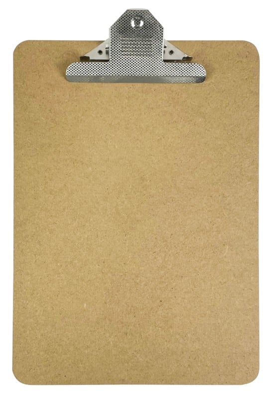 Viking Klembord A4 Masonite Bruin Staand