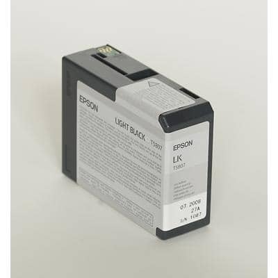 Epson T5808 Origineel Inktcartridge C13T580800 Mat zwart