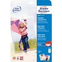 AVERY Zweckform Inkjet Fotopapier Glanzend A4 125 g/m² Wit 20 Vellen