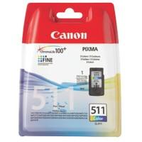 Canon CL-511 Origineel Inktcartridge 9 ml Cyaan, magenta, geel