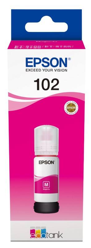 Epson 102 Origineel Inktfles C13T03R340 Magenta 70 ml