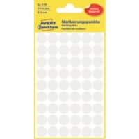 Avery Markeringspunten 3145 Klevend Speciaal Wit 12 mm 5 Vellen à 54 Etiketten