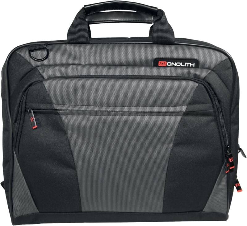 Monolith Laptop tas 2400 40 x 7 x 32 cm Zwart, grijs