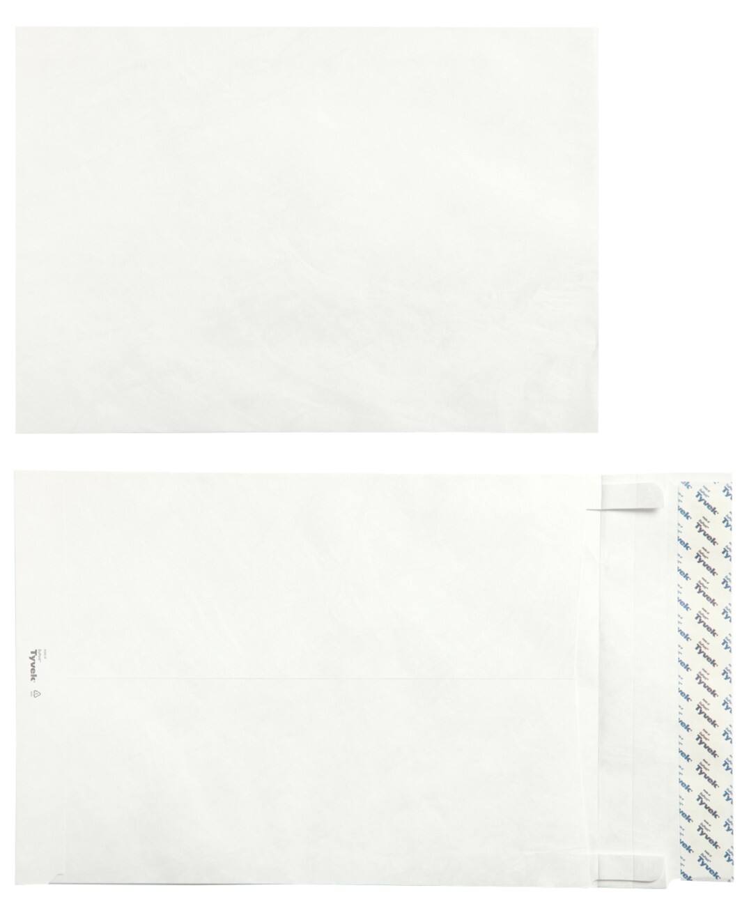 Tyvek Zak-enveloppen E4 55 g/m² Wit Zonder Venster Kleefstrip 305 x 406 mm 100 Stuks