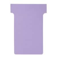 Nobo T-kaartjes Maat 2 Paars 6 x 8,5 cm 100 Stuks