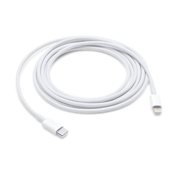 Apple Lightning naar USB-C-kabel MKQ42ZM / A Wit 2 m
