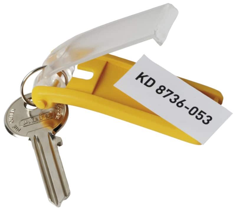 DURABLE Sleutelhangers Key Clip 65 x 25 x 12 mm 6 Stuks