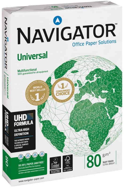 Navigator Universal A3 Kopieerpapier 80 g/m² Glad Wit 500 Vellen