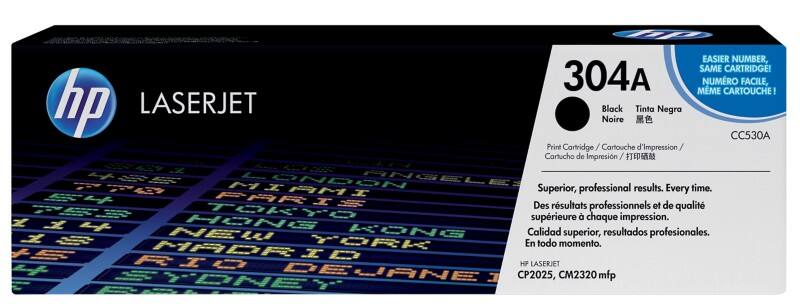 HP 304A originele tonercartridge CC530A zwart