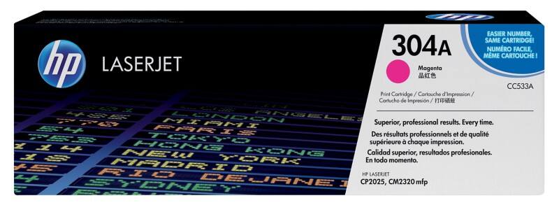 HP 304A originele tonercartridge CC533A magenta