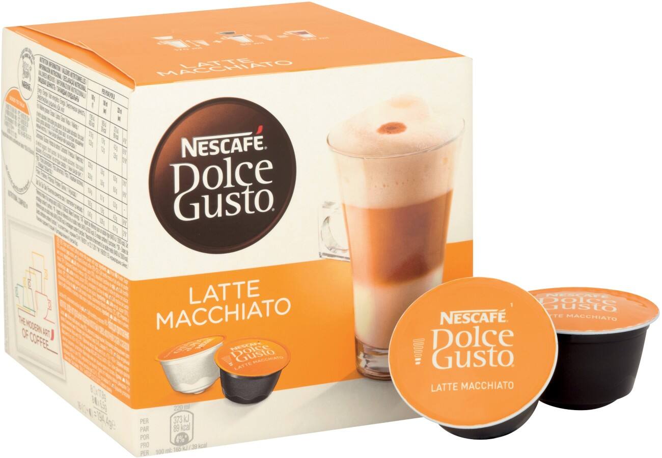 Nescafe Dolce Gusto Latte Macchiato Koffiecups 16 stuks