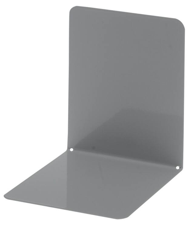 Maul Boekensteun Metaal Grijs 12 x 14 x 14 cm 2 Stuks