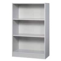 Hammerbacher Gemelamineerde spaanplaat Boekenkast 2 Planken 800 x 400 x 1.270 mm Lichtgrijs
