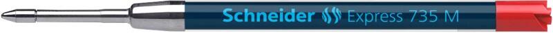 Schneider Express Balpen-navulling Medium Balpen Rood 735 10 Stuks