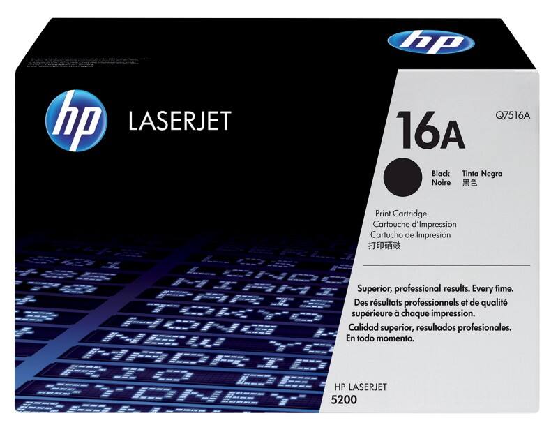 HP 16A originele tonercartridge Q7516A zwart