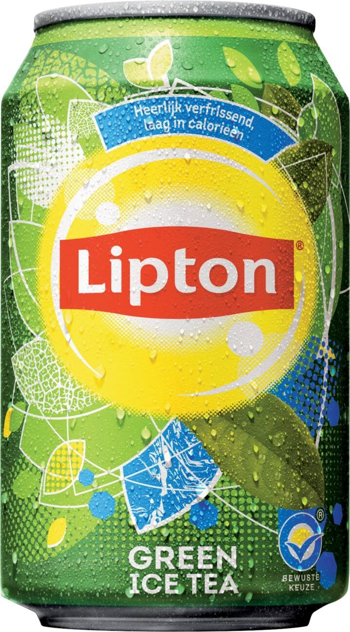 Lipton Frisdrank Green Blik 24 Stuks à 330 ml