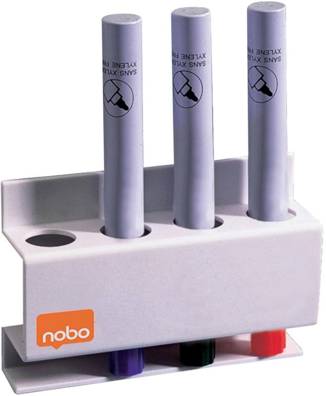 Nobo Pennenhouder Magnetisch 12 x 8 cm Wit