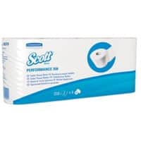 Scott Toiletpapier 2-laags 8519CASE 64 Rollen à 350 Vellen