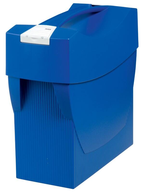 HAN Swing Plus Hangmappenbox A4 20 Stuks Kunststof Blauw