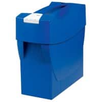 HAN Hangmappenkoffer Swing A4 Blauw Plastic met deksel 39,7 x 15,4 x 34,7 cm