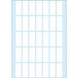 HERMA Etiketten 2350 Klevend Wit 12 x 30 mm  32 Vellen à 32 Etiketten