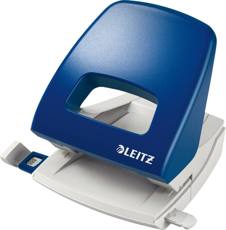 Leitz NeXXt 2 Gaten Perforator Kunststof, metaal 25 Vellen 5005 Blauw