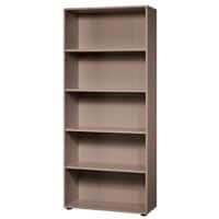 Hammerbacher Boekenkast Matrix Walnoot 800 x 330 x 1.880 mm