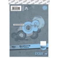 Ursus Style Notitieblok A6 Gelinieerd Geniet Papier Wit Geperforeerd  100 Pagina's 50 Vellen