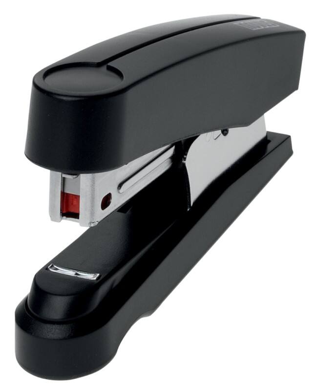 Novus NOVUS OFFICE Flat Clinch nietmachine B 10FC Halve strip 20 Vellen Zwart Nr. 10 Kunststof, metaal