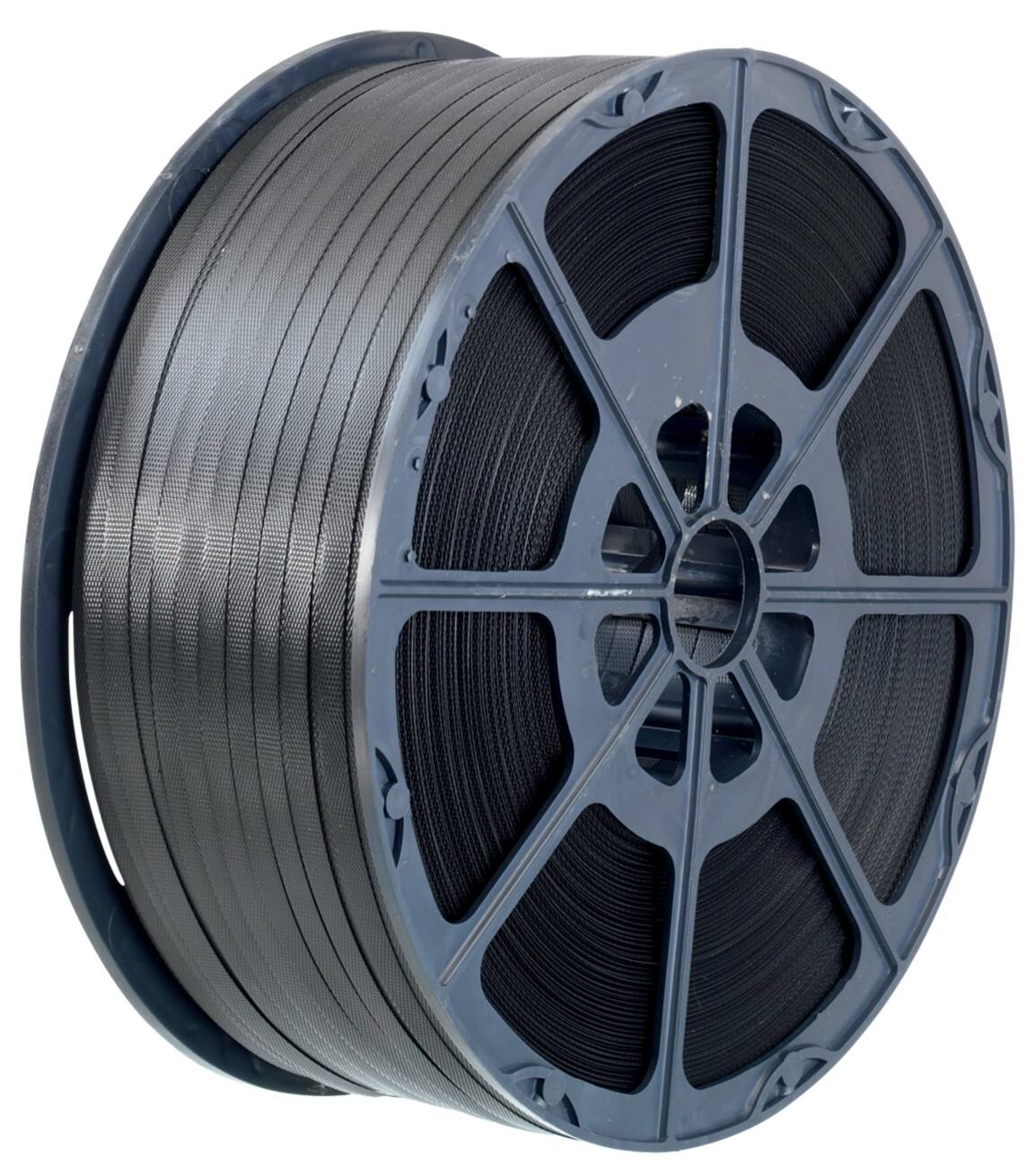 Omsnoeringsband Zwart 1,2 cm light