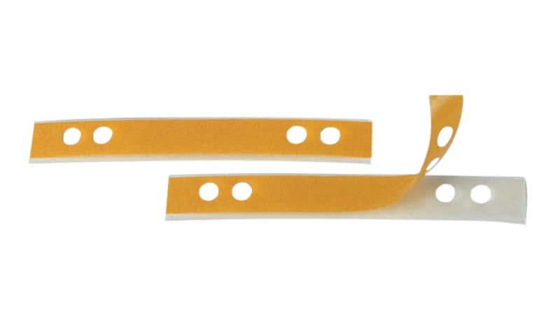 Veloflex Velofix Versterkingsringen Transparant Kunststof Zelfklevend 2003000 1,5 (B) x 10,5 (H) cm 50 Stuks